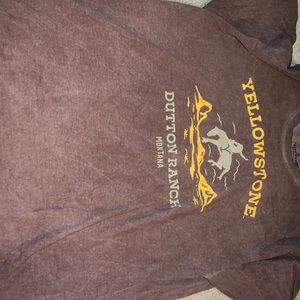 Brown Yellowstone T-shirt.
